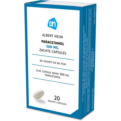 pdp-image-AH Paracetamol 500mg zachte capsules