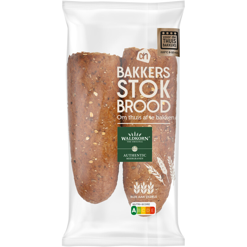 Een afbeelding van AH Bakkersstokbrood waldkorn