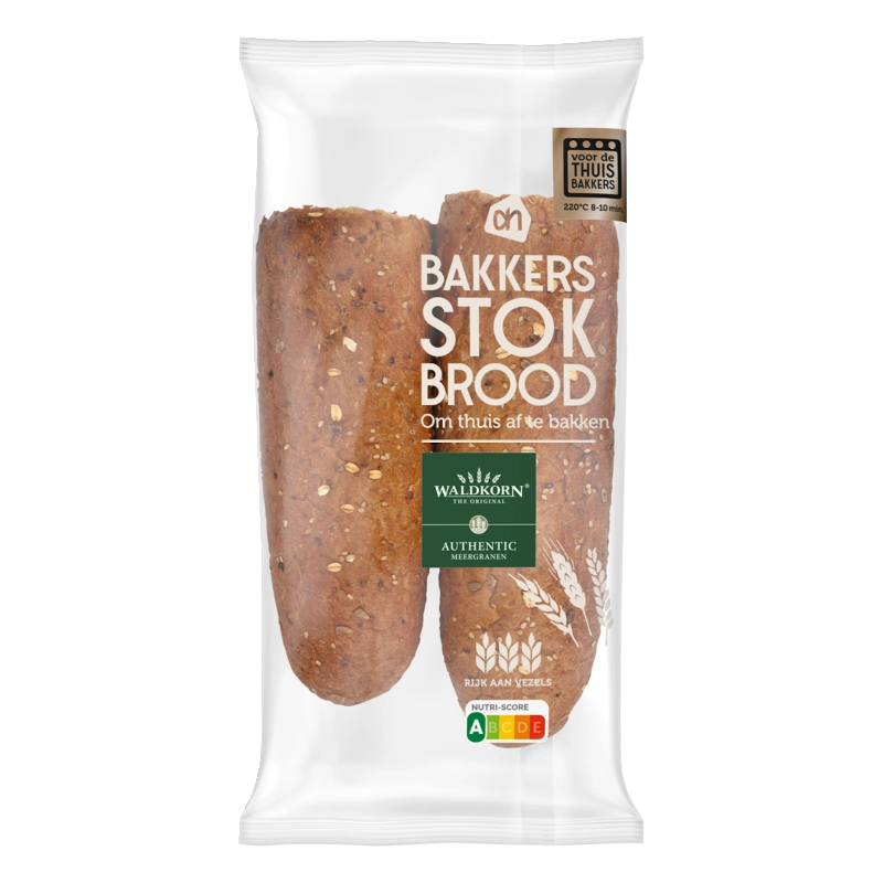 AH Bakkersstokbrood waldkorn