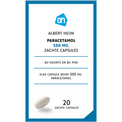 pdp-image-AH Paracetamol 500mg zachte capsules