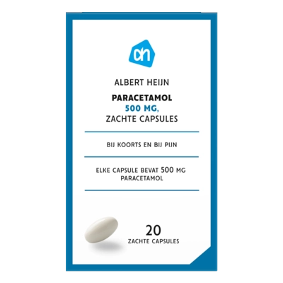 pdp-image-AH Paracetamol 500mg zachte capsules