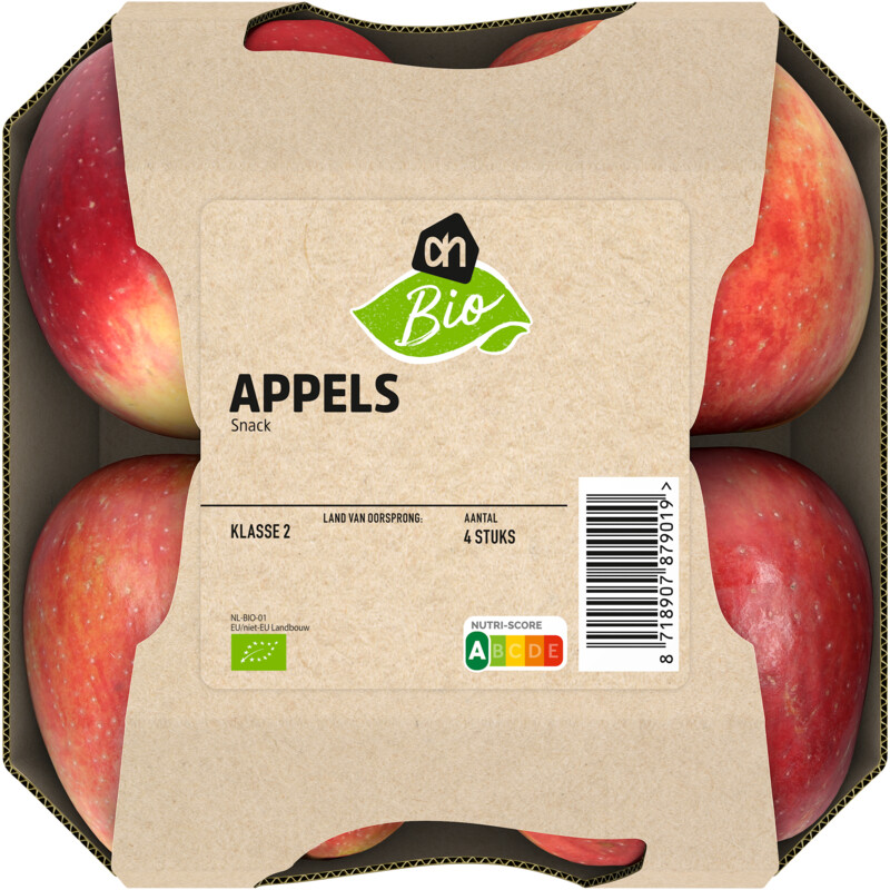 Een afbeelding van AH Biologisch Appels schaal