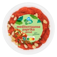 AH Terra Plantaardig Mediteraanse paprika spread