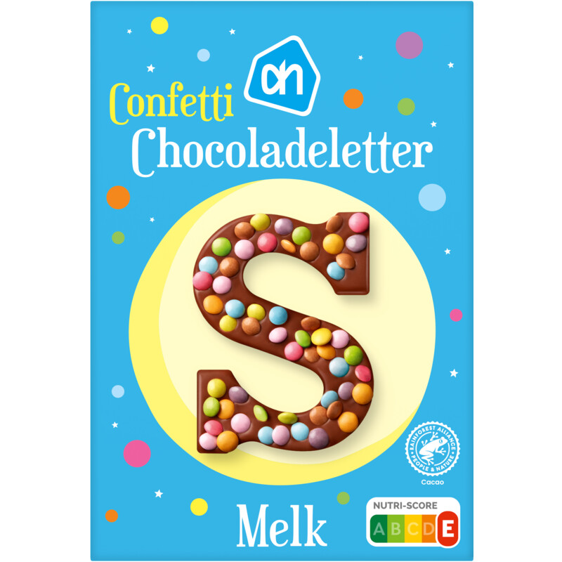 Confetti Chocoladeletter Melk A-Z - 5457