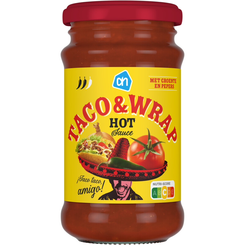 Een afbeelding van AH Taco & wrap hot sauce