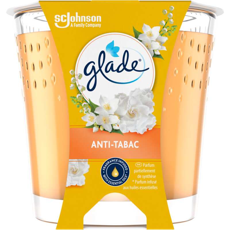 Een afbeelding van Glade Geurglas anti tabak raapzaadwas