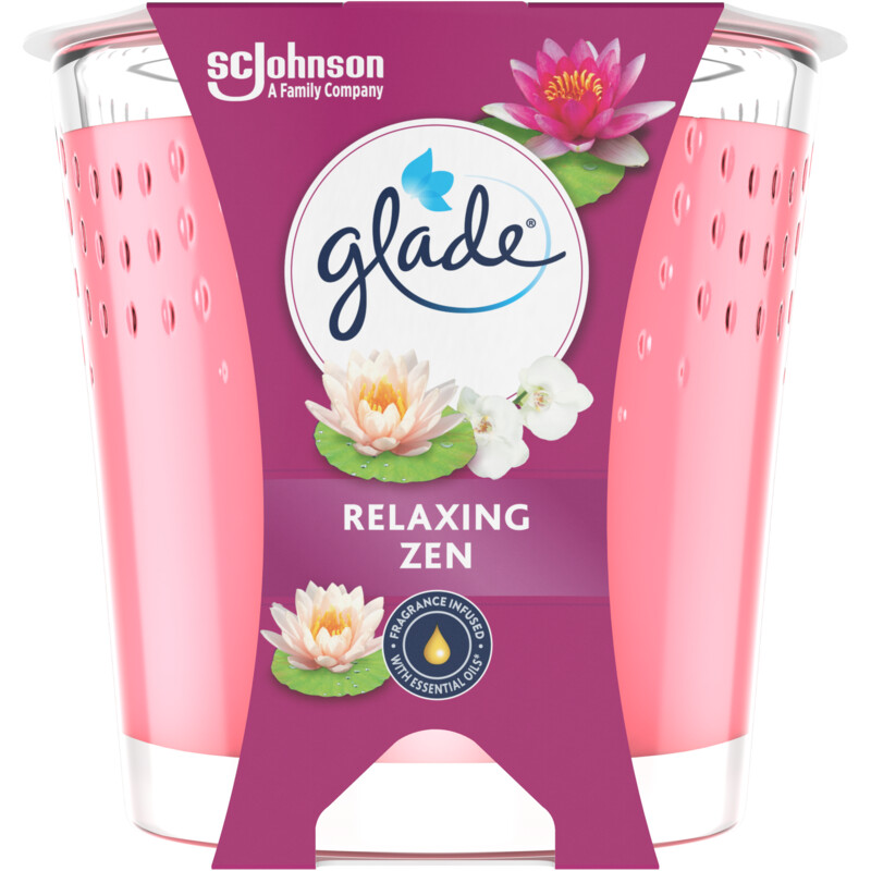 Een afbeelding van Glade Geurglas relaxing zen raapzaadwas