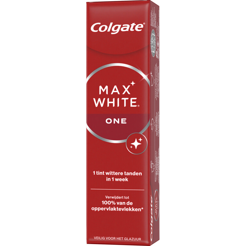 Een afbeelding van Colgate Max white one tandpasta