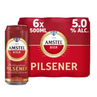 Amstel Pilsener bier 6-pack