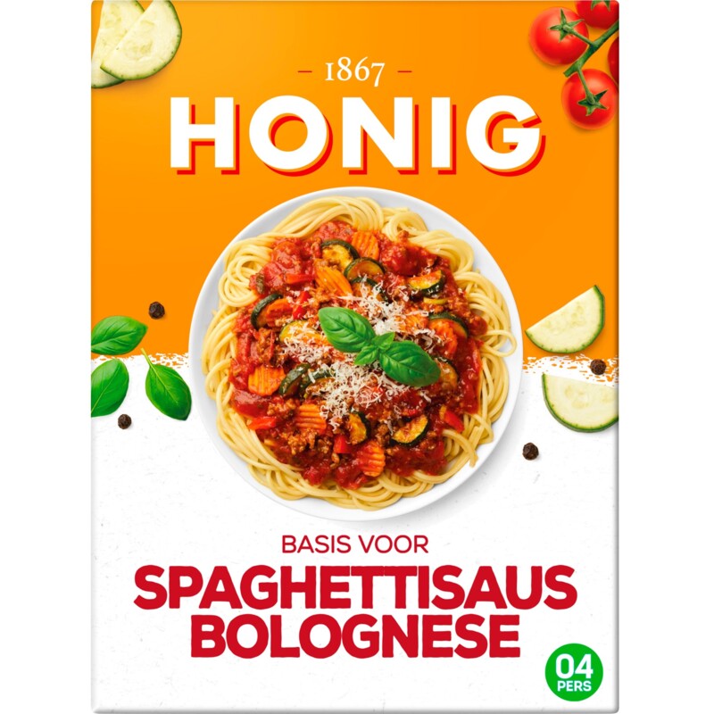 Een afbeelding van Honig Basis voor spaghettisaus bolognese