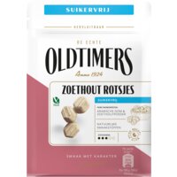 Een afbeelding van Oldtimers Zoethout rotsjes suikervrij