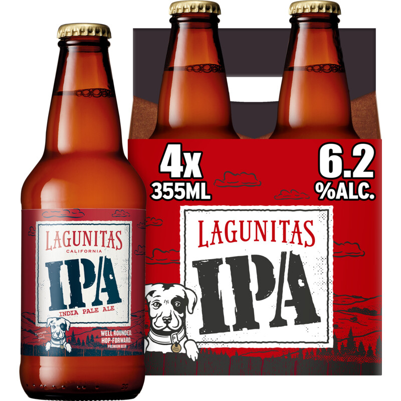 Een afbeelding van Lagunitas IPA 4-pack