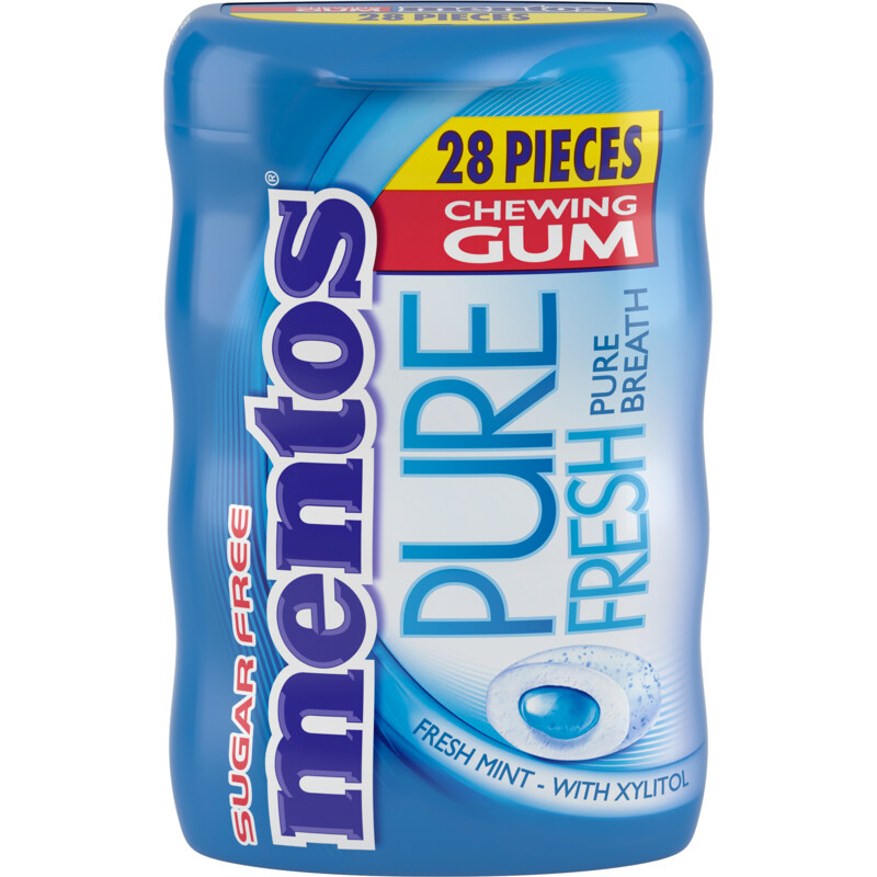Een afbeelding van Mentos Gum Pure fresh freshmint