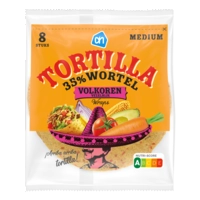 AH Tortilla 35% wortel volkoren wraps
