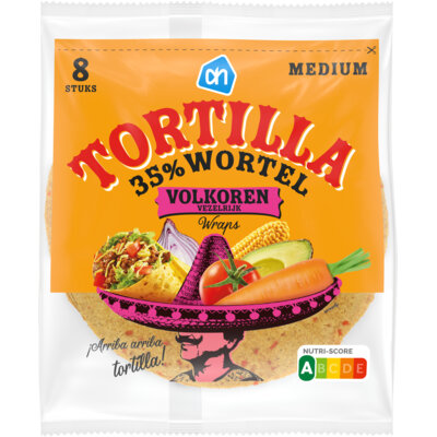 pdp-image-AH Tortilla 35% wortel volkoren wraps