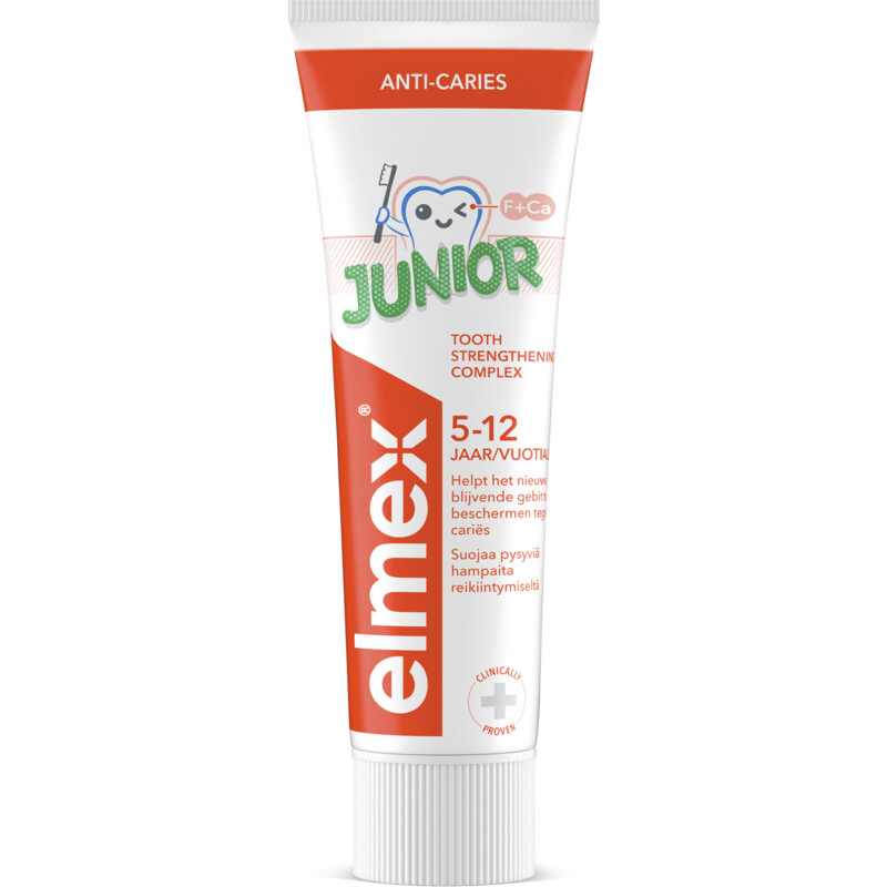 Een afbeelding van Elmex Junior tandpasta 5-12 jaar