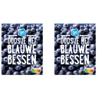 Een afbeelding van AH Doosje met blauwe bessen 2-pack