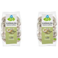 Een afbeelding van AH Biologisch Garnalen rauw en gepeld 2-pack