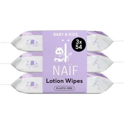 pdp-image-Naïf Lotion wipes 3-pack