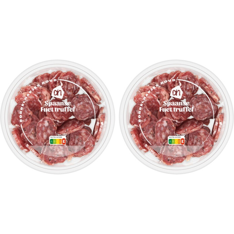 Een afbeelding van AH Spaanse fuet met truffel 2-pack