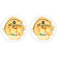 Een afbeelding van AH Mosterdkaasblokjes 48+ 2-pack