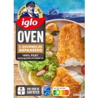 Iglo Oven lekkerbekje gepaneerd