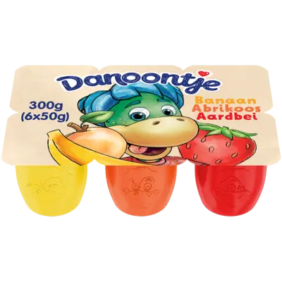 pdp-image-Danoontje Fruitkwark banaan aardbei abrikoos
