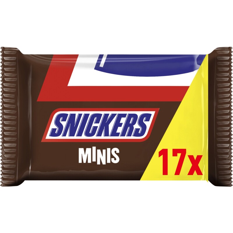 Een afbeelding van Snickers Minis repen uitdeelzak