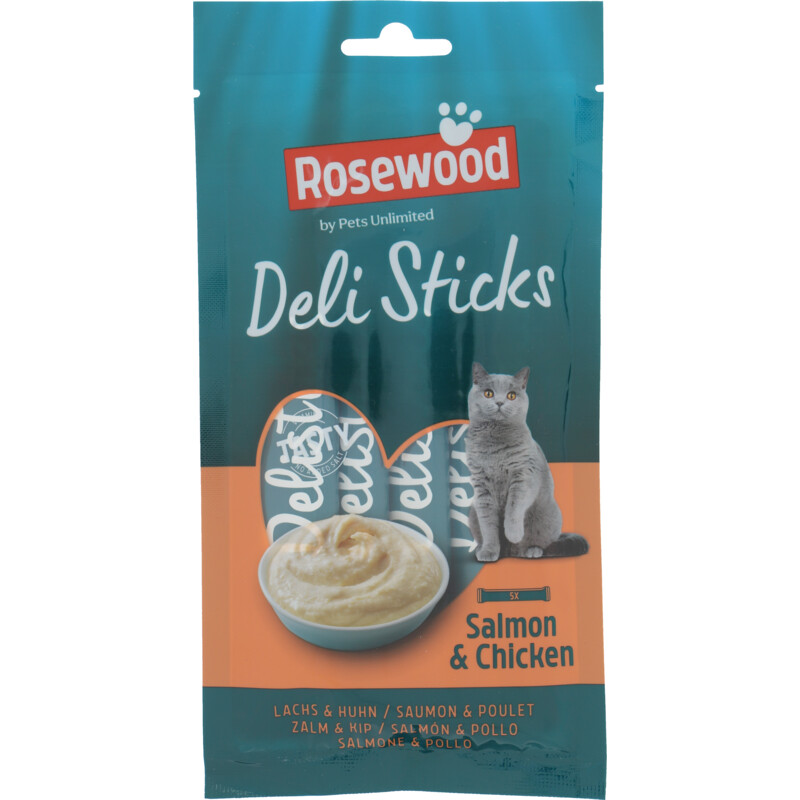 Een afbeelding van Rosewood Delisticks salmon & chicken