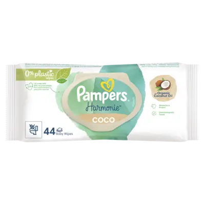 pdp-image-Pampers Harmonie coconut 0% plastic babydoekjes