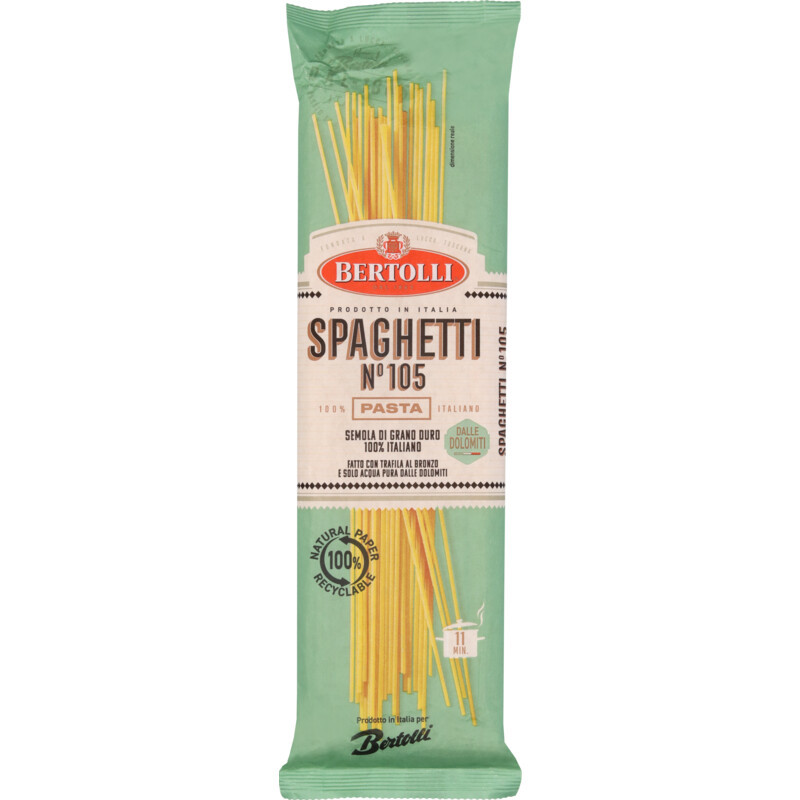 Een afbeelding van Bertolli Spaghetti no105