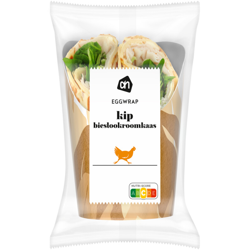 Een afbeelding van AH Egg wrap kip kruiden