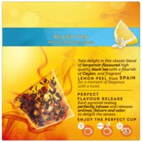 Een afbeelding van Lipton Russian earl grey black tea lemon
