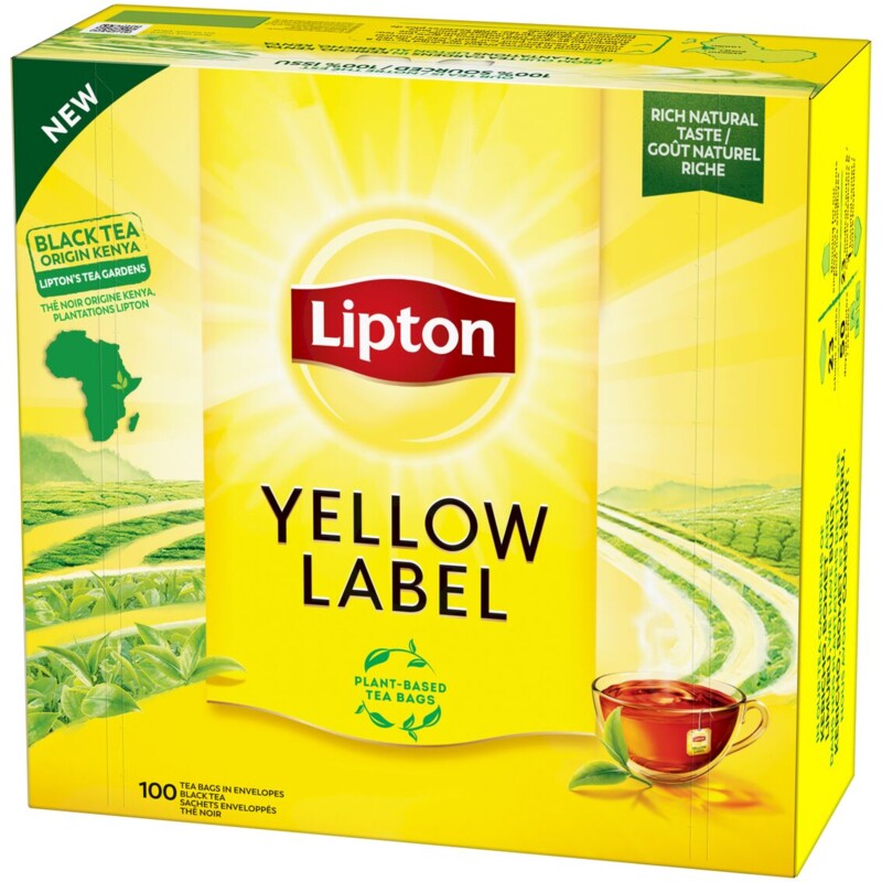 Een afbeelding van Lipton Yellow label
