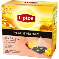 Een afbeelding van Lipton Peach & mango black tea