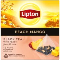 Een afbeelding van Lipton Peach & mango black tea