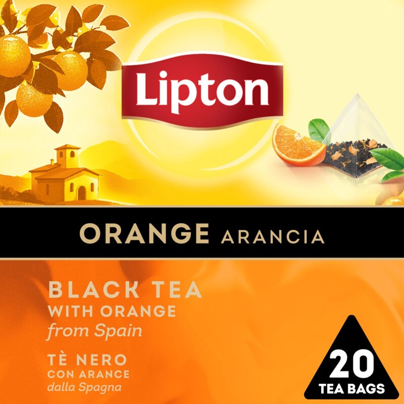 Een afbeelding van Lipton Orange arancia