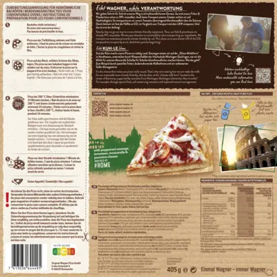 pdp-image-Wagner Big city pizza rome salami tomaat kaas