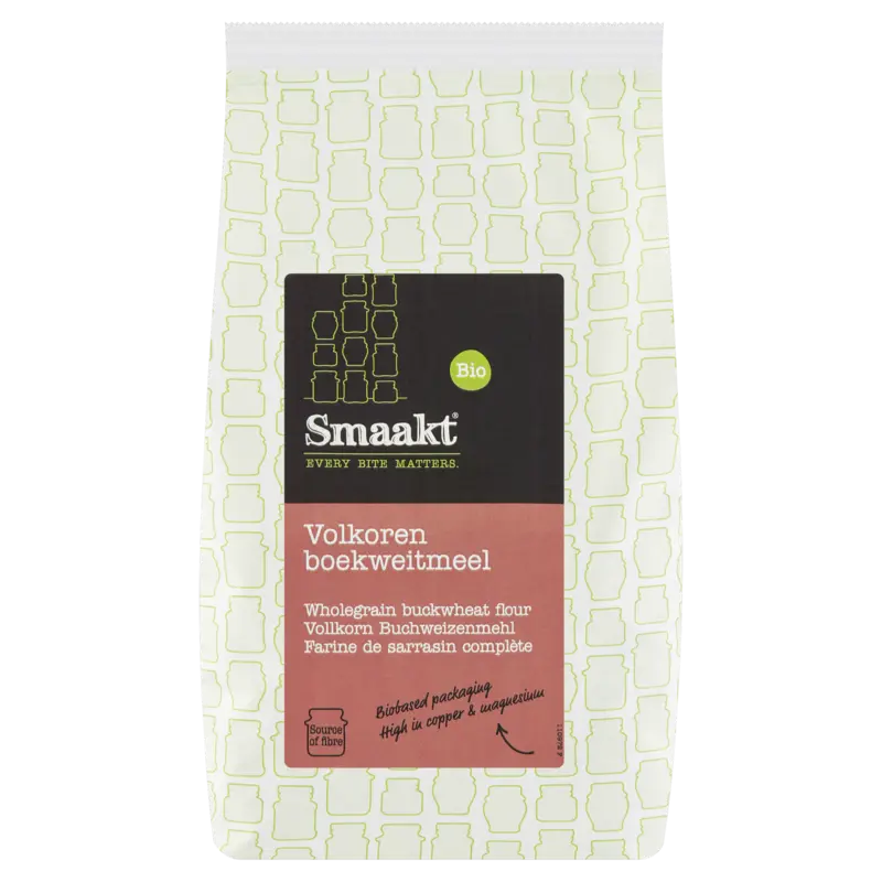 Smaakt Volkoren boekweitmeel