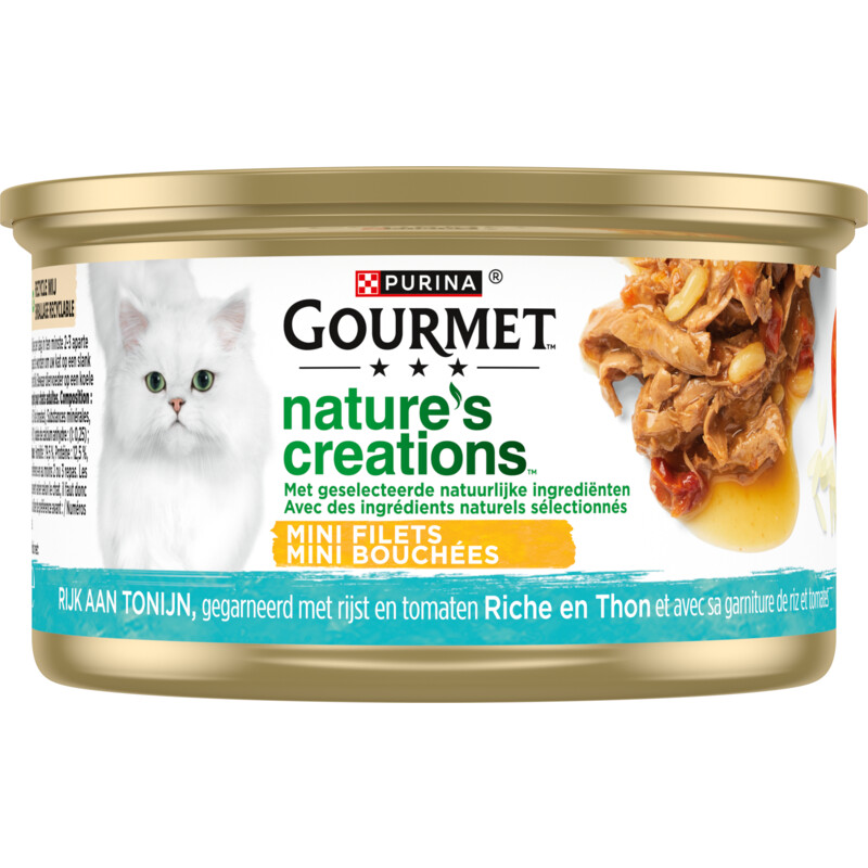 Een afbeelding van Gourmet Nature's creations tonijn
