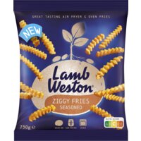 Een afbeelding van LambWeston Ziggy fries seasoned