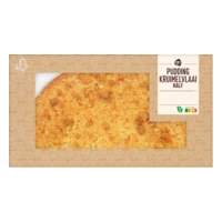 AH Puddingkruimelvlaai half