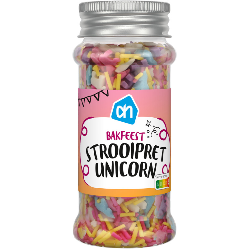 Bakfeest strooipret unicorn - 5632