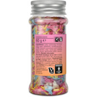 Een afbeelding van AH Bakfeest strooimix unicorn