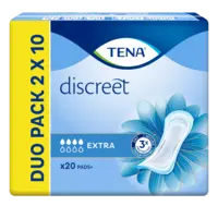 Tena Discreet extra inlegkruisjes duo pack