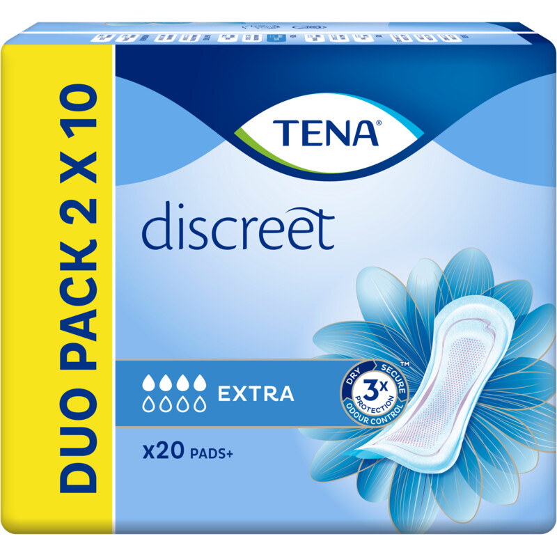 Een afbeelding van Tena Discreet extra maandverband 2-pack