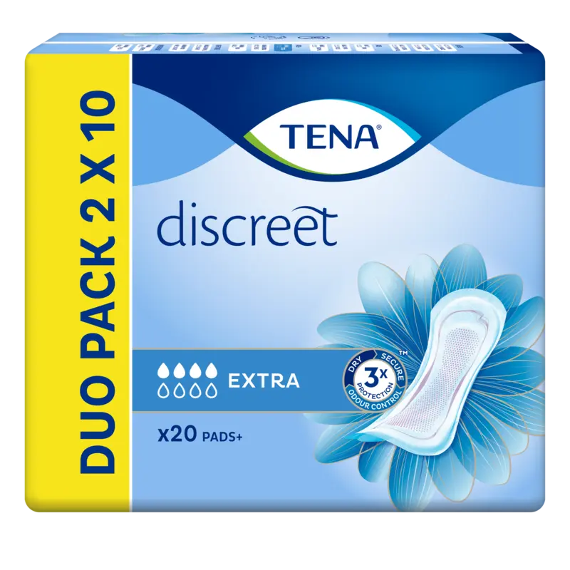 Tena Discreet extra inlegkruisjes duo pack