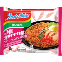 Afbeelding van Indo mie Noodles mi goreng hot & spicy 5-pack