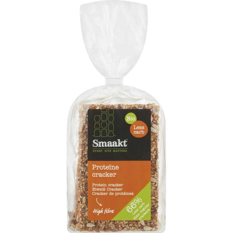 Een afbeelding van Smaakt Proteine cracker less carb