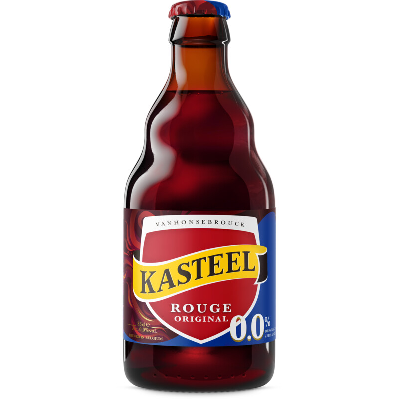Een afbeelding van Kasteelbier Rouge 0.0%